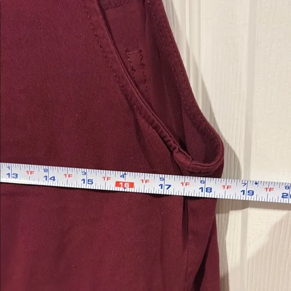 Maurices Burgundy Utility Vest - Picture 7 of 8